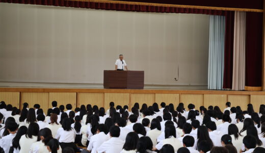 令和6年度 ２学期 始業式、着任式