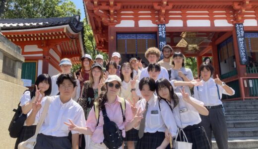 令和7年度ドイツ・フンボルト校　校外学習（京都遠足）