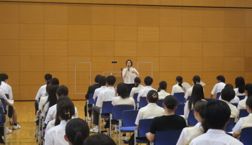 高大連携教育協定「論理的な話し合いのコツ」（兵庫県立大学横山教授）