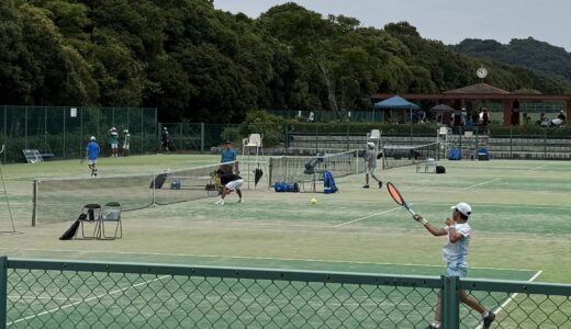 令和7年度兵庫県高等学校新人テニス大会において本戦出場を果たしました！