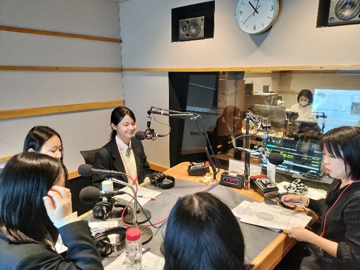 Kiss FM Kobe収録風景