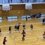 女子バレーボール部阪神地区新人戦2