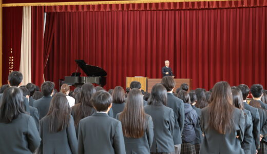 令7年度 3学期 終業式、表彰伝達式