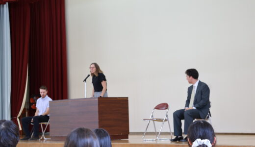 令和8年度、2学期がスタートしました。